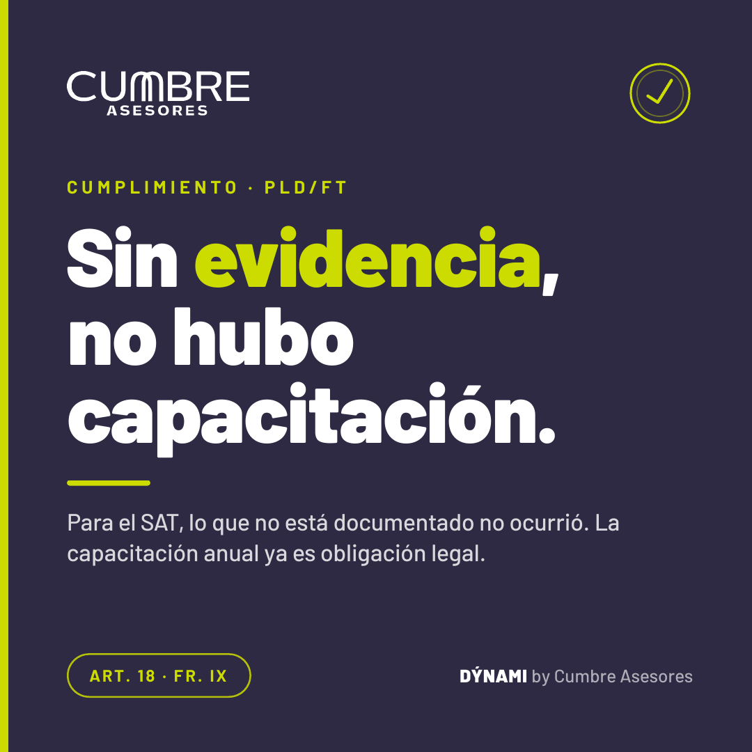 Capacitación PLD/FT