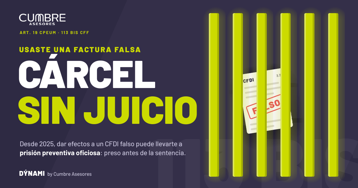 Cárcel por facturas falsas