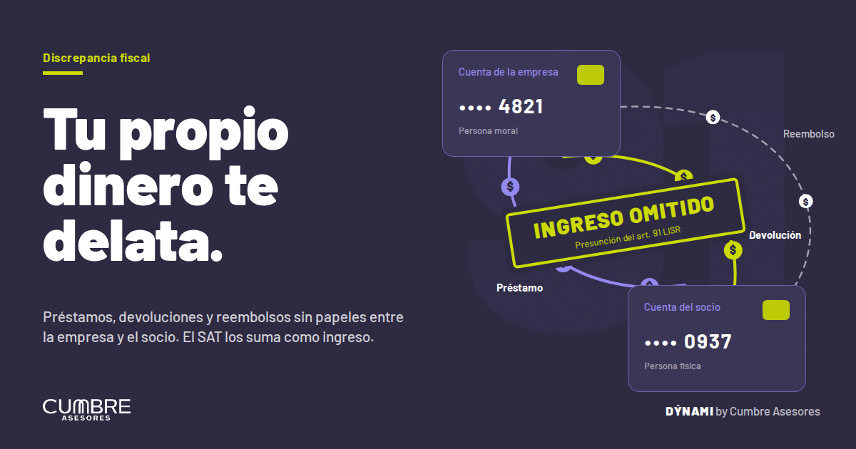 Tu empresa está en orden. Tu cuenta personal, no.
